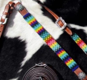 Collier de poitrage et têtière pour cheval Western, en cuir véritable souple et durable, design personnalisé de haute qualité, nouvelle collection saisonnière - Product Image 3