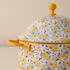 Casserole Arabe Design Floral Élégant Réchauffeur de Nourriture Décoratif Buffet Fête Hotpot Pour Moyen-Orient Ramadan Casseroles Hot Pot - Product Image 2