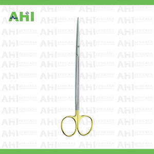 Tijeras Metzenbaum AHI para Bebés, Acero Inoxidable, Manuales, 145 mm de Largo, Rectas, Instrumentos Quirúrgicos, Certificación CE, Agarre Ergonómico, Clase I - Product Image 5