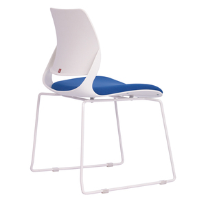 Adjustable Modern <b>Plastic</b> <b>Mesh</b> Swivel Office Chair with Fabric Headrest and Kneeling Base - Product Image 4