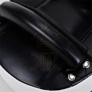 Almohadilla de enfoque de cuero PU para vientre curvo al por mayor, objetivo ficticio duradero para práctica de patadas de artes marciales para Taekwondo DE BOXEO - Product Image 5
