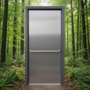 Puerta de Seguridad Multiusos Hrmann 875x2000mm DIN Izquierda RAL9010 Lámina de Acero - Product Image 3