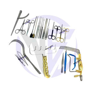 Juego Básico de Cirugía Plástica de 24 Piezas, Instrumentos de Abdominoplastia de Hoja Recta de Alta Calidad, Herramientas Quirúrgicas de Acero para Clínicas y Hospitales - Product Image 1
