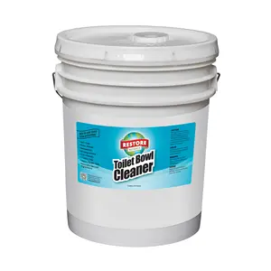 Limpador de vaso sanitário à base de plantas, não tóxico, sem os produtos químicos agressivos (balde de 5 galões) do fornecedor dos EUA