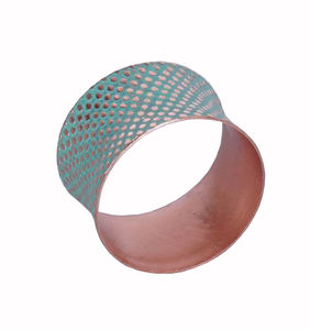 Porte-rond de serviette en métal fait main design moderne décoration de table de fête de mariage avec fonctionnalité de stock - Product Image 5