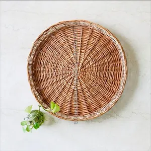 Factory Price Bamboo Seagrass Natural Color Weaving Small Basket Wall Decor Indoor And Outdoor Housewarming Gifts wall Basket