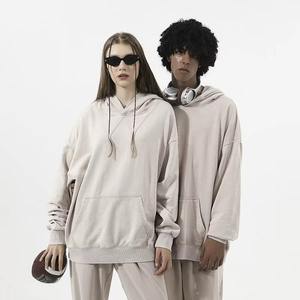 Sweat à capuche pour hommes en détresse délavé avec logo personnalisé 100% Sweat à capuche en éponge française unisexe Pull à capuche de qualité supérieure pour unisexe - Product Image 1