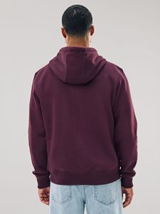 Sudadera básica de manga larga con cremallera para comodidad diaria Sudadera con capucha con cremallera unisex Tela de algodón de primera calidad - Product Image 2