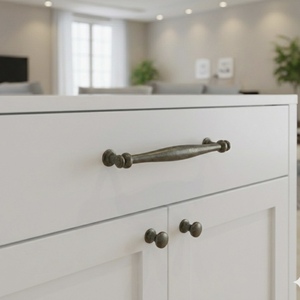 Poignée de meuble en alliage de zinc en forme de tige, poignées contemporaines pour meubles, chambre à coucher, salon, cuisine, salle à manger, salle de bain, tiroir - Product Image 6