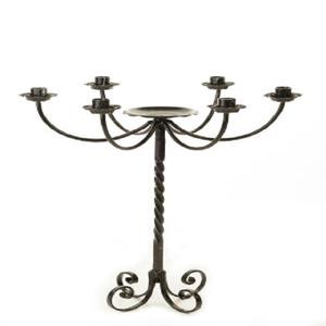 Candelabros de Metal chapados en Color dorado, candelabros estándar al por mayor únicos de lujo de la mejor calidad - Product Image 3