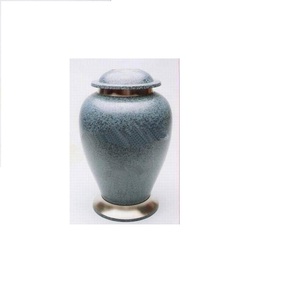 Urnes de crémation, Pot de rangement de cendres de couleur noir et or, fournitures d'enterrement, vente en gros - Product Image 1