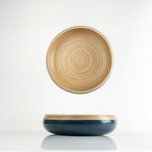 Tazón de Bambú Personalizado Ecológico de Artesanía Vietnamita - Vajilla Duradera para Fiestas con Recubrimiento de Laca - TS2001 - Product Image 3