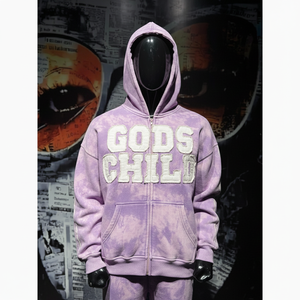 Nuevo Diseño Personalizado de Chándales para Hombre con Bordado Desgastado, Estilo Urbano, 100% Algodón, Sueltos, Suaves, Lavado Ácido - Product Image 5