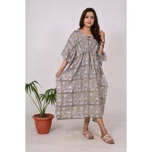 On Sale Night Dress Kaftan 100% Cotton, Soft Comfort | Alibaba.com