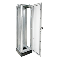 Armoires électriques modulaires verticales en acier galvanisé et aluminium, de haute qualité, pour la distribution électrique, série TT, IP54