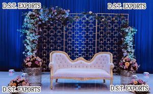 Paredes traseras de velas con estilo para decoración de escenario, escenario de boda, configuración de paredes de velas brillantes, decoración de paredes de velas de escenario de boda inglesa - Product Image 4