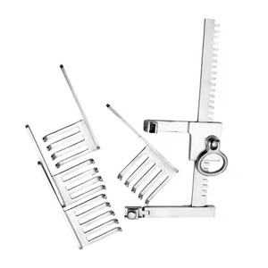 Écarteur de côtes à prix compétitif avec bras articulés en acier inoxydable, jeu de quatre lames détachables pour instruments de chirurgie orthopédique - Product Image 3