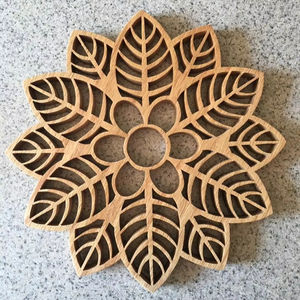 Sous-verre personnalisé en pierre carrée Mdf avec panneau dur de sublimation 3.75 écologique moderne avec sous-verre arrière en liège - Product Image 5