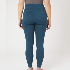 Culotte d'équitation personnalisée respirante de qualité supérieure pantalon à siège intégral imprimé en silicone pour femmes leggings d'équitation - Product Image 5