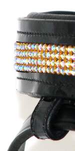 สร้อยรัดสแนฟเฟิลเพชร 24 เส้นถักสายรัดสีดําสีน้ําตาลเต็มและซัง - Product Image 3