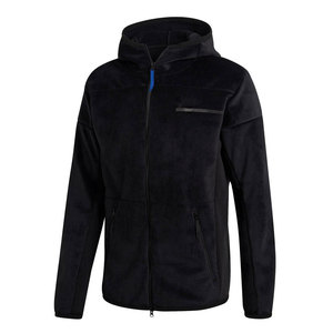 Sweat à capuche en velours pour hommes avec logo personnalisé respirant grande taille sweat à capuche en velours 100% coton tricoté tissage nouveau Design surdimensionné - Product Image 2