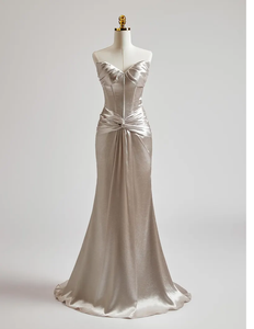 Robe Maxi Bodycon Sexy pour dames Célébrations d'anniversaire Vêtements de cocktail antistatiques Naturels Respirants et droits - Product Image 5