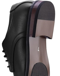 Ensemble de chaussures de cow-boy en cuir noir de haute qualité pour hommes avec finition haut de gamme, semelle durable, confort et style classique pour le bureau - Product Image 6