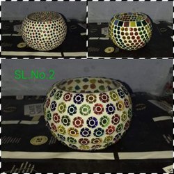 Mosaic <b>Large</b> Tea Light Candle Holder Home Decor Mosaic Glass Candle Holder Tea Light Holder for Weddings Christmas Customized - Product Image 3