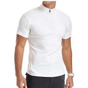 Camisas de media cremallera al por mayor superventas calidad superior nueva llegada ropa de hombre polos de algodón de talla grande último diseño - Product Image 1