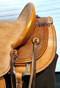 Sillín de caballo de cuero occidental al mejor precio - Product Image 3
