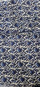 Tissu imprimé Liberty en patchwork mignon, écologique, en coton biologique peigné léger 100% coton, bleu indigo, vente en gros - Product Image 3