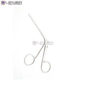 Pinces auriculaires Micro Str 4,5 mm à mâchoires lisses, instrument chirurgical de précision pour les procédures ORL, utilisation médicale clinique, instruments médicaux - Product Image 3