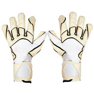 Venta al por mayor de alta calidad de látex alemán dedo completo ligero transpirable profesional de fútbol juvenil guantes de portero Super - Product Image 1