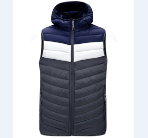 Wholesale OEM Custom Logo Sports Sleeveless Latest Design Material <b>Winter</b> Wears <b>Half</b> <b>Sleeve</b> Puffer Vest - Product Image 1