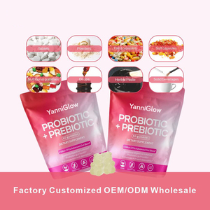 Permen Kunyah Probiotik dan Prebiotik Grosir <span class=keywords><strong>Vitamin</strong></span> untuk Pencernaan Usus Suplemen Kesehatan Usus Permen Gummy - Product Image 5