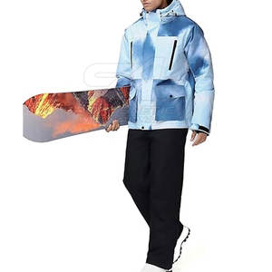 Heavy Duty Men Ski <b>Suit</b> Waterproof <b>Snow</b> Wear Set For Extreme Cold Weather Conditions Men Ski <b>Suit</b> - Product Image 5