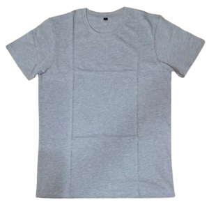 เสื้อยืดผู้ชายคอตตอนถักลายโลโก้แบบใหม่ ดีไซน์ตามสั่ง ระบายอากาศได้ดี ทรงโอเวอร์ไซส์ ไซส์พลัส คอเรียบ สไตล์ลำลอง เป็นมิตรกับสิ่งแวดล้อม แห้งเร็ว - Product Image 5