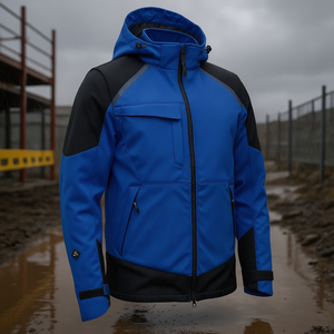 Elka rainwear softshell JACKET ทำงาน X-Treme รอยัลน้ำเงิน/ดำ-อุปกรณ์ความปลอดภัย & เอาตัวรอด - Product Image 3