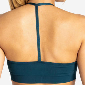 Soutien-gorge de sport pour femmes grande taille personnalisé, soutien élevé, simple, doux, pour la salle de sport, tendance pour le tennis - Product Image 5