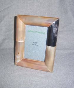 Cadre photo en résine de style indien, incrustation en métal, MDF, bois, décoration murale pour la maison, l'hôtel, différentes tailles disponibles, cadres photo en gros - Product Image 1