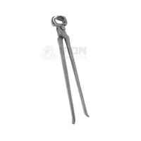 Pince à sabots vétérinaire pour chevaux de 14 pouces, polie, pour pistes de course, avec logo personnalisé, en acier, légère, outil de haute qualité pour sabots