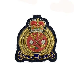 Badges brodés en fil d'or, à coudre, applique, broderie à la main, badges en fil d'or, emblèmes, armoiries, ailes - Product Image 4