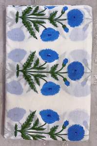 Ecológico 100% algodón bloque de mano tela impresa hecha a mano Jaipur Heritage tradicional transpirable bloque de impresión tela de algodón - Product Image 2