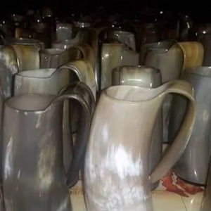 Taza de cuerno vikingo ecológica de primera calidad, cuerno de búfalo natural hecho a mano para festivales religiosos Ale Mead y eventos temáticos nórdicos - Product Image 6