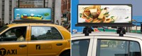 Pantalla LED Publicitaria para Techo de Vehículos 360SPB360 para Servicios de Transporte al Aire Libre |   4500cd de alto brillo a todo color, IP65 a prueba de agua, Ultra HD