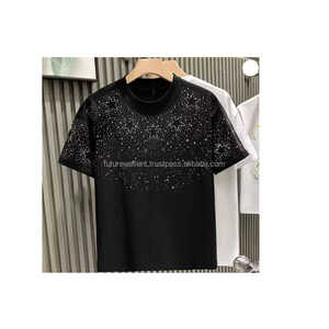 Venta al por mayor de diamantes de imitación hierro en Navidad motivo Rin piedra brillo Transferencia de Calor vinilo para camisetas - Product Image 5