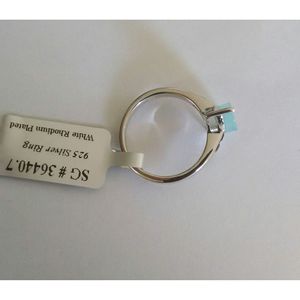 Shah Gems 925 Sterling <b>Silver</b> Women's <b>Ring</b> with Natural Druzy <b>Garnet</b> Oval Cut Topaz Pear Cut Diamond Everyday Wear Gift Suitable - Product Image 4