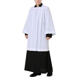 Robes de clergé de la meilleure qualité, prix d'usine, vente en gros, conception OEM ODM, respirantes, confortables, uniformes - Product Image 1