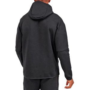 Nouveau logo personnalisé vêtements de sport Survêtement zippé en molleton de polyester Survêtement jogging deux pièces Survêtement de jogging pour hommes Survêtement - Product Image 2