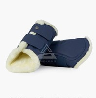 Bottes de protection pour chevaux Costa Sports, toutes saisons, couleur bordeaux, confortables, personnalisables en couleur et logo, pour usage équestre